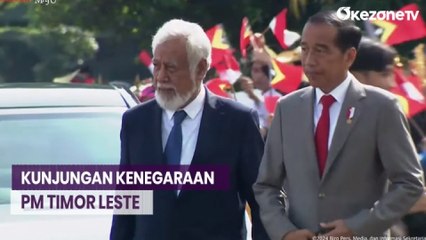Kunjungan Kenegaraan PM Timor Leste Xanana Gusmao, Presiden Jokowi Sambut di Istana Bogor