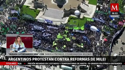 ¿Protestas en Argentina podría afectar la gestión de Javier Milei? | Mirada Latinoamericana