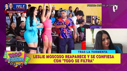 Leslie Moscoso denuncia violencia y pide disolución de su matrimonio por protección a su hija