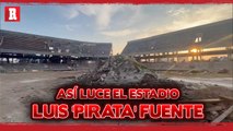 Así luce el Estadio Luis 'Pirata' Fuente a meses de que culmine la remodelación