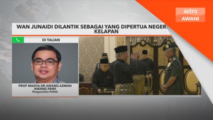 Bekas Yang Dipertua Dewan Negara kini Yang Dipertua Sarawak baharu