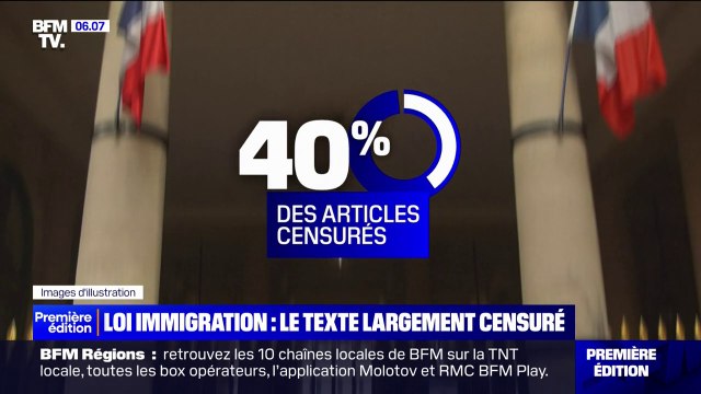 Loi immigration: pourquoi près de 40% des articles ont été censurés par le Conseil constitutionnel