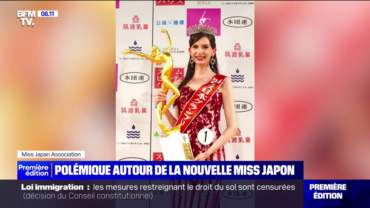 Controverse autour de la nouvelle Miss Japon: s...