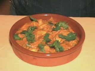 Matar paneer (Cuisine Indienne)