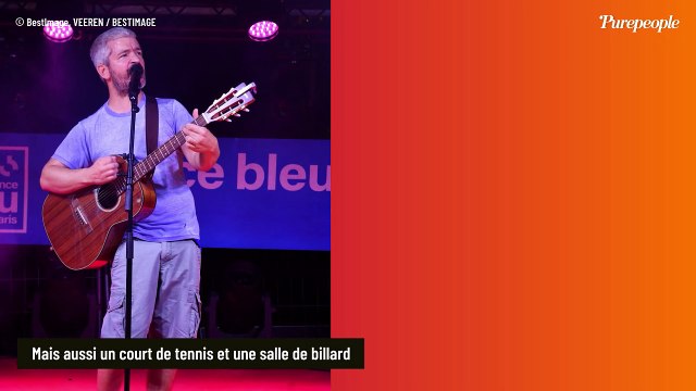 Grégoire : Salle de billard, court de tennis... Sa superbe demeure à la campagne dévoilée, ses enfants proches de la nature