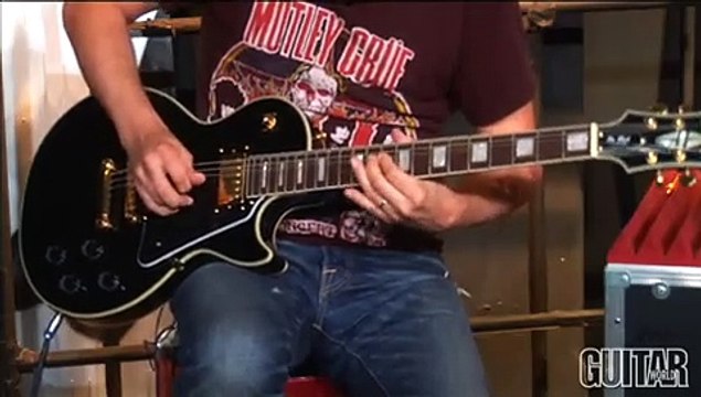 Epiphone Les Paul Custom thru Dunlop Kirk Hammett Signature Wah (January 21, 2010)