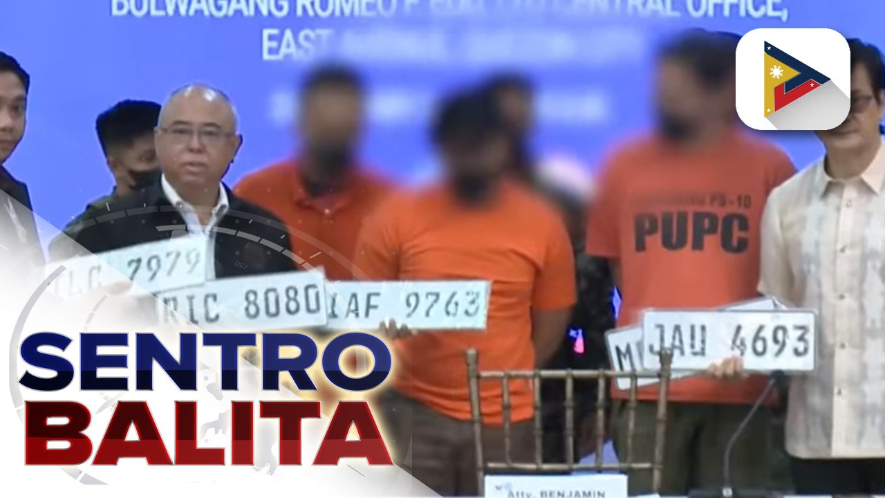 Tatlong empleyado ng LTO, arestado dahil sa pagpupuslit at paggawa ng mga pekeng plaka sa mismong plate making plant ng ahensya