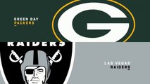 Green Bay Packers vs. Las Vegas Raiders, nfl football highlights, nfl highlights 2023 week 5