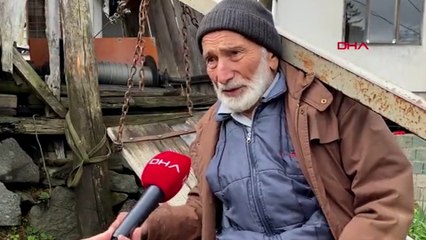 90 yaşındaki Rizelinin sarp arazideki evine ulaşım çözümü