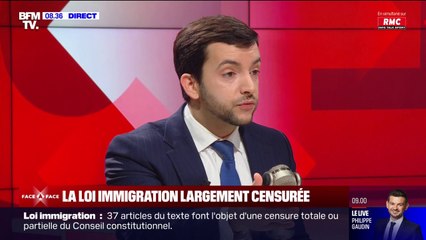 Jean-Philippe Tanguy (RN): "Nous savions que le Conseil constitutionnel allait censurer tout ou partie de la loi immigration"