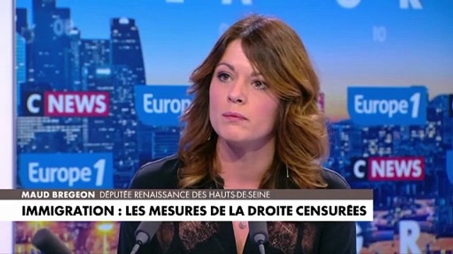 Loi immigration : LR fustige la décision du Conseil constitutionnel, une réaction «pas à la hauteur» pour Maud Bregeon