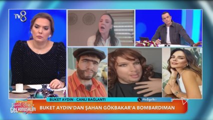 Buket Aydın canlı yayında Şahan Gökbakar'ın eşine ithamlarda bulundu: Selin'e sor bakalım aldırdığın araba karşılığında ne verdin diye