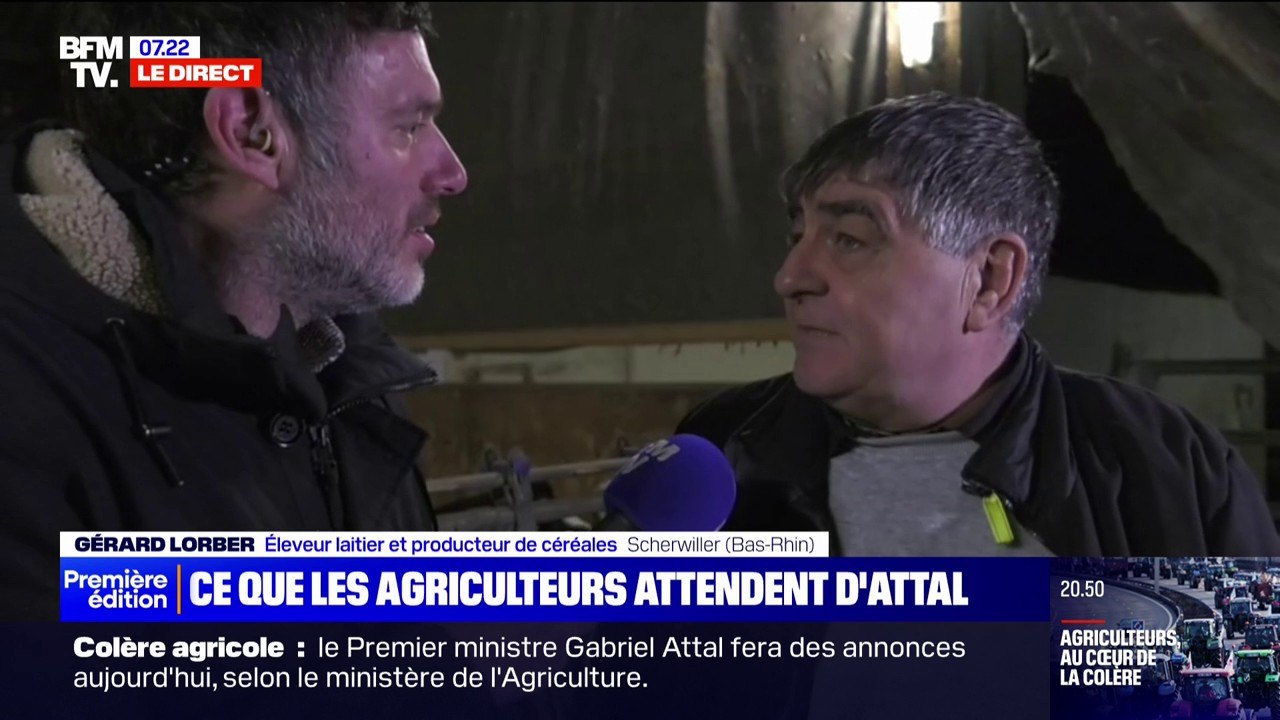 "La rémunération, c'est la chose principale": ce qu'attend cet éleveur laitier des annonces de Gabriel Attal