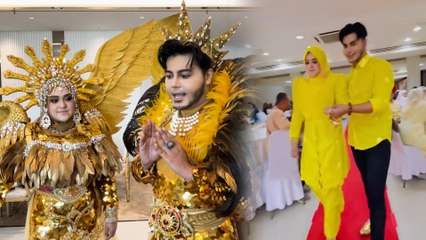 Lain macam semangat sambut raya, suami isteri dah siap 30 pasang baju
