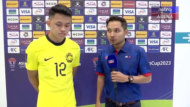 Bola sepak Malaysia sedang meningkat, bukan mudah, ianya perlukan masa. - Arif Aiman