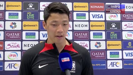 "Ini bukan keputusan yang kami mahu, tetapi Malaysia bermain dengan sangat baik." - Hwang Hee-chan