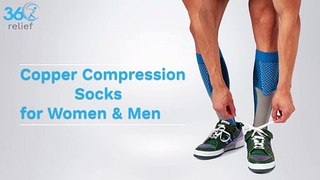 Say Goodbye to Sore Legs! Copper Compression Socks for Every Activity (Running, Nurses, Pregnancy)