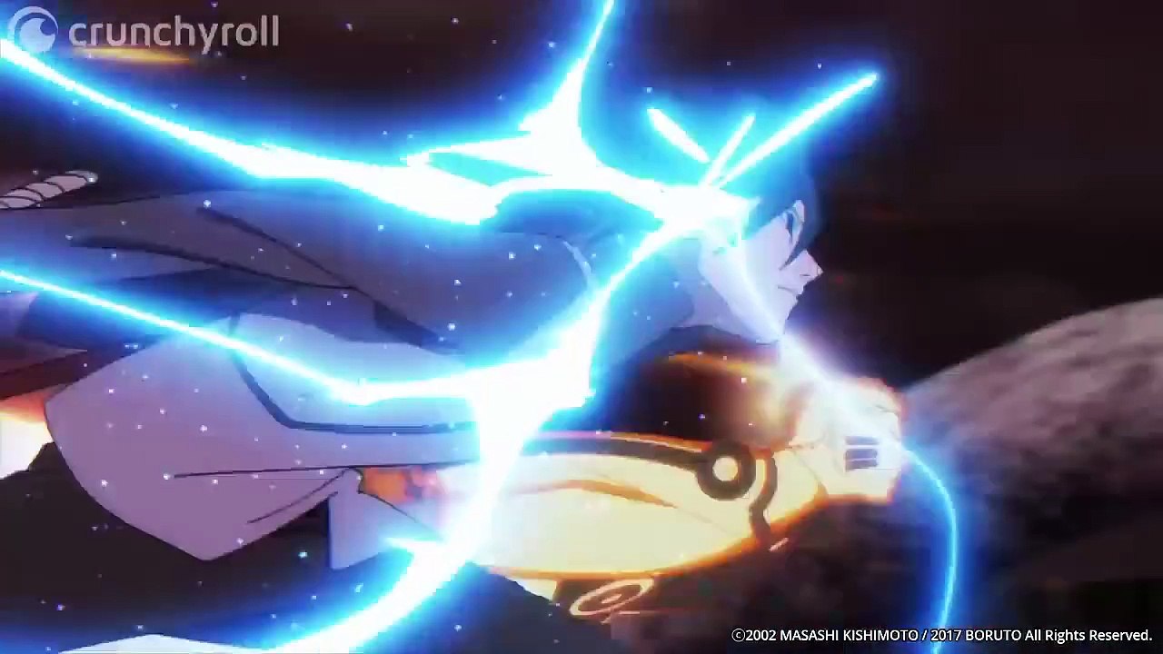 Boruto: Naruto und Sasuke bekämpfen Momoshiki