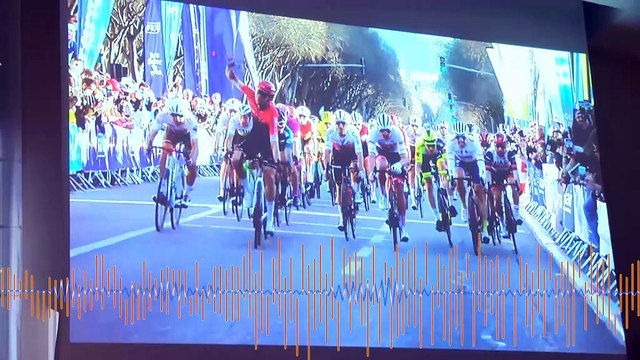 Vincent Didelot speaker du Grand Prix Cycliste de Marseille la Marseillaise invité sur maritima