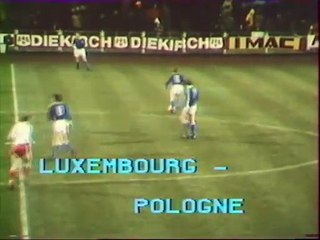 LUXEMBOURG  - POLOGNE  -  1978 -