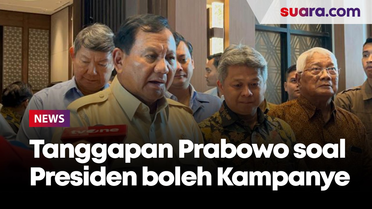 Prabowo Tanggapi Pernyataan Jokowi Soal Presiden Boleh Kampanye: Kita Berpegang Pada Aturan Saja