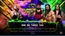 WWE 2K23 ROCK VS BLOODLINE ROMAN REIGNS  _ JIMMY _ SOLO