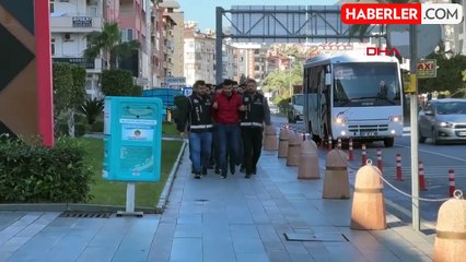 Alanya'da suç örgütü lideri ve 11 şüpheli adliyeye sevk edildi