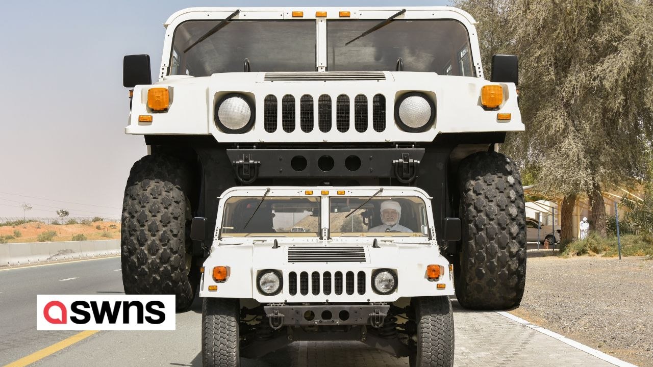 Scheich baut den größten Hummer H1 der Welt