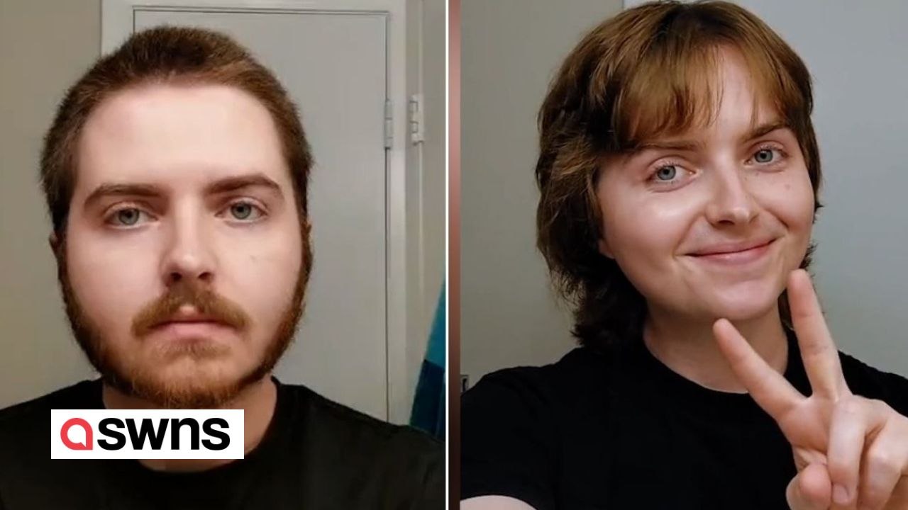 Transfrau dokumentiert körperliche Veränderungen durch tägliches Selfie