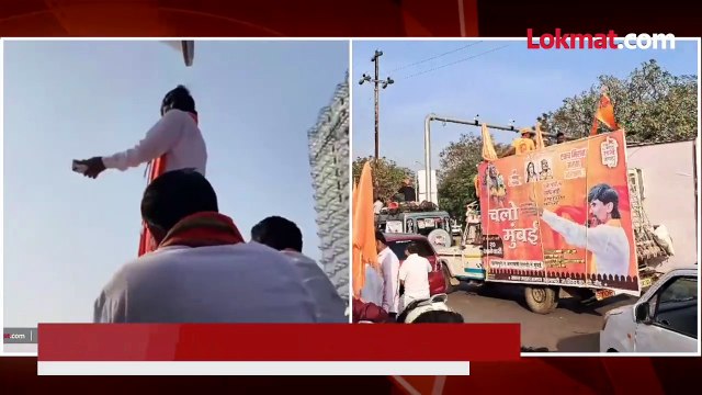 उपोषण सुरु, वाशीत मार्ग रोखला, पण जरांगे पाटलांचा सरकारला मोठा इशारा