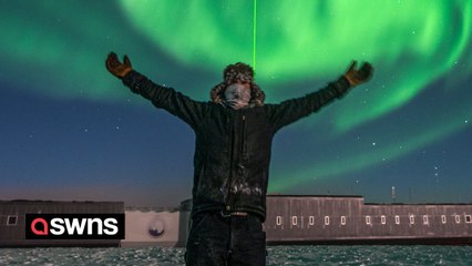 "I quit the rat race to move to the South Pole - I work in -60 temperatures and see the Northern Lights every day"