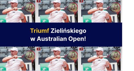 Zieliński's Stunning Victory at the Australian Open! 🏆