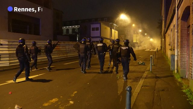 Rennes: une manifestation contre la loi immigration dégénère
