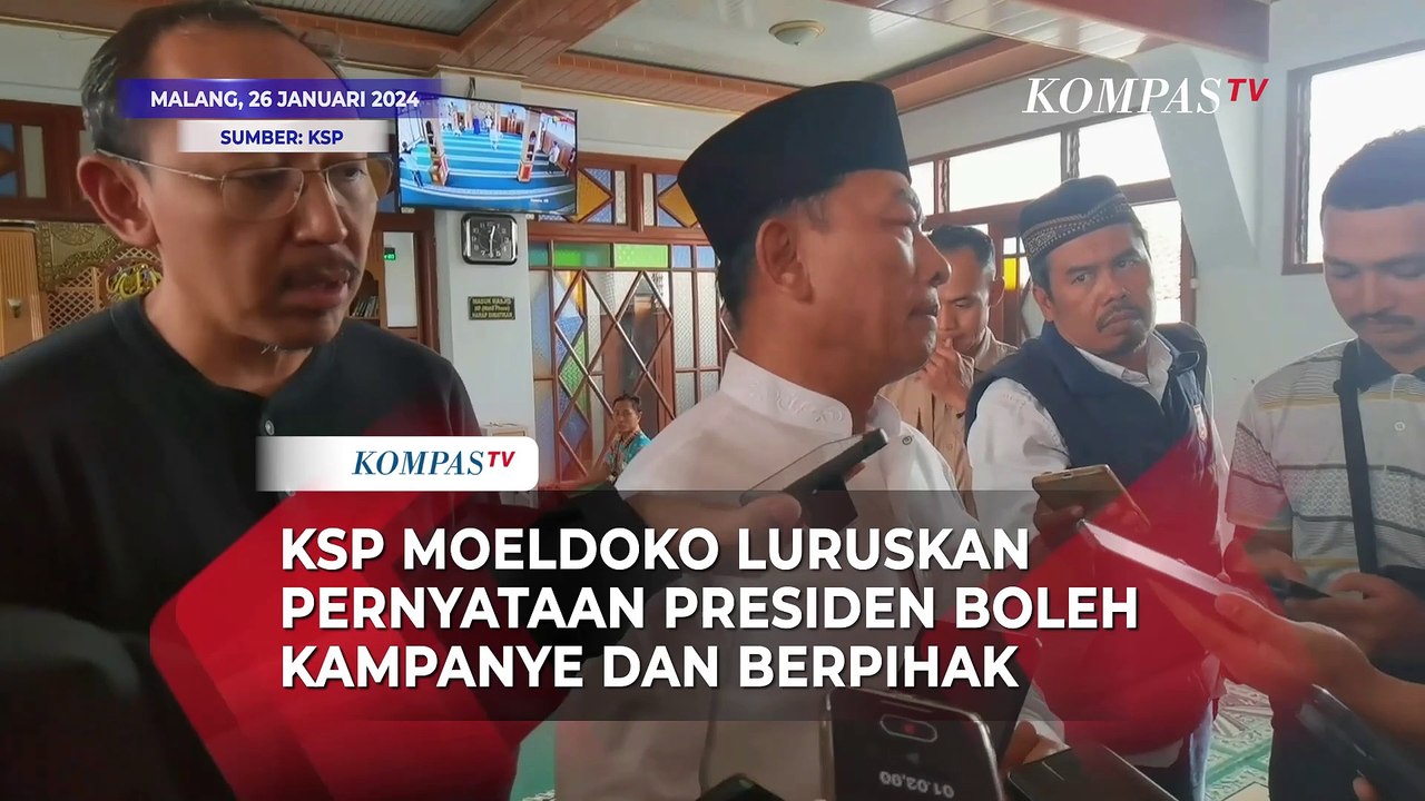 KSP Moeldoko Luruskan Pernyataan Presiden Boleh Kampanye: Undang-undangnya Clear Seperti Itu