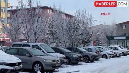 Sibirya Soğukları Ardahan'ı Kırağı Kapladı