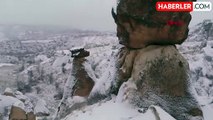Kapadokya Kar Altında Büründü