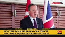 İngiltere Dışişleri Bakanı Cameron: Gazze'de yaşananlardan İsrail sorumlu