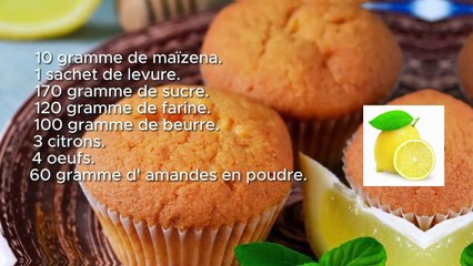 Muffins coeur coulant citron