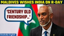 Maldives President Muizzu Speaks Positively of Ties with India on Republic Day| Oneindia News