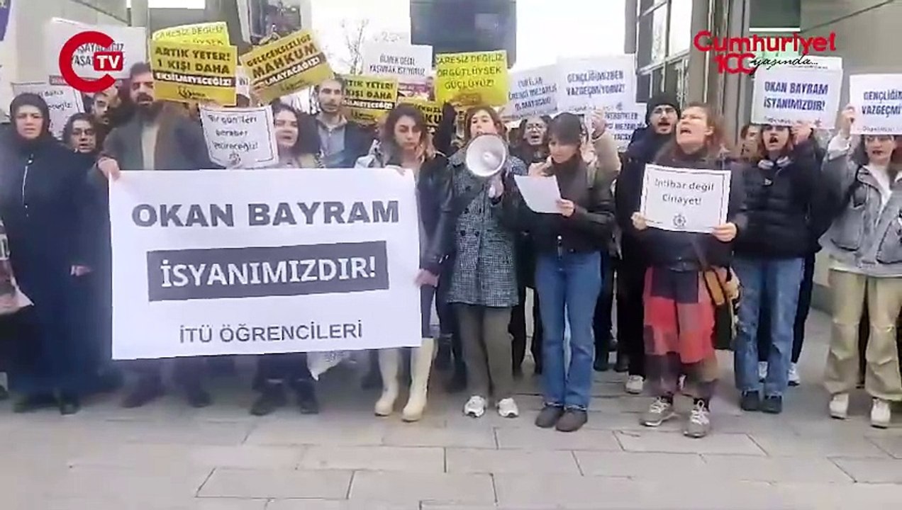 Türkiye gündemine oturmuştu.... İTÜ öğrencilerinden kampüste intihar eden 'Okan Bayram' eylemi: ‘Yoksulluk ve ölüm arasında seçim yapmayacağız’