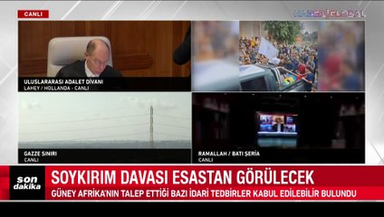 Lahey'deki İsrail davasında ilk karar: "Soykırım davası esastan görüşülecek"