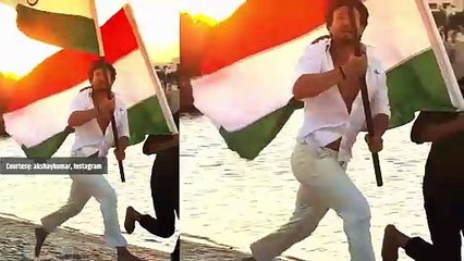 Bade Miyan Chote Miyan Akshay-Tiger with tricolor evoke patriotism on Republic Day 2024