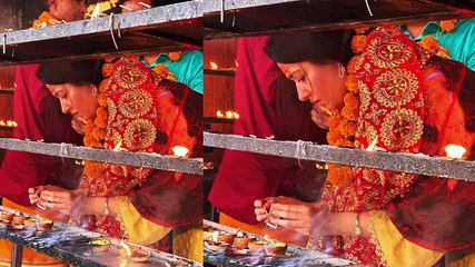 Tamannaah Bhatia visited Kamakhya temple with family