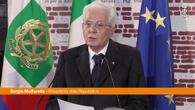 Mattarella Angoscia per ostaggi israeliani e vittime civili a Gaza
