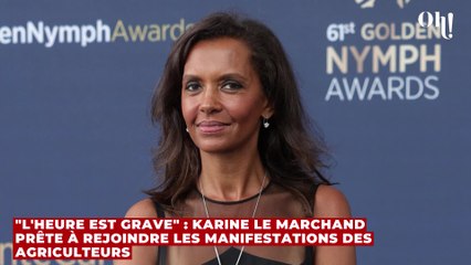"L'heure est grave" : Karine Le Marchand prête à rejoindre les manifestations des agriculteurs