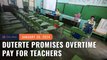 Overtime pay, no admin tasks: Sara Duterte promises more benefits for teachers