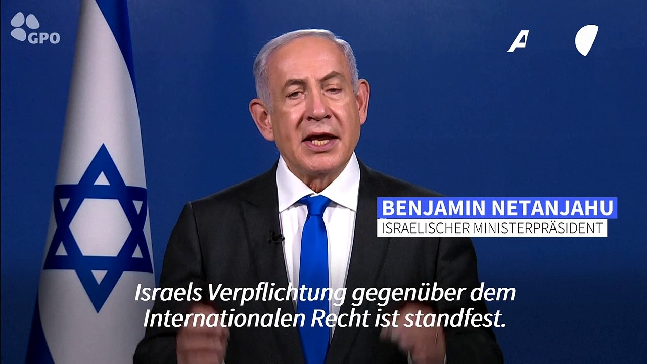 Netanjahu: Völkermord-Vorwurf wurde zu Recht zurückgewiesen