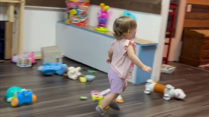 Little girl starts crying after seeing her father with shaved beard