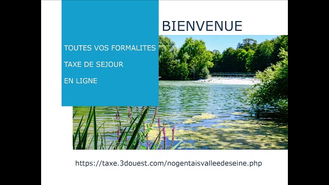 Déclarer sa taxe de séjour au Nogentais Vallée de Seine