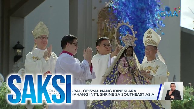 Antipolo Cathedral, opisyal nang idineklara bilang kauna-unahang int'l shrine sa Southeast Asia | Saksi